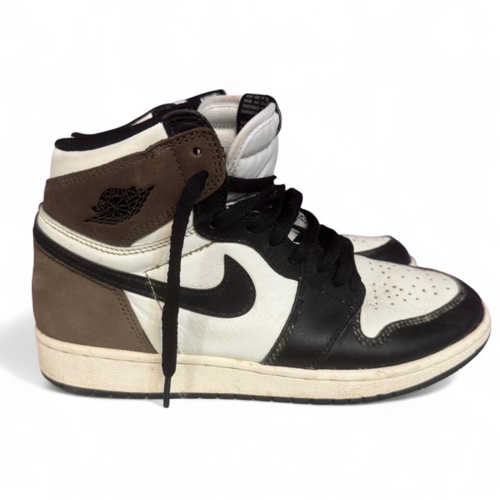 Nike Air Jordan 1 mid high - White/Black/Brown/green